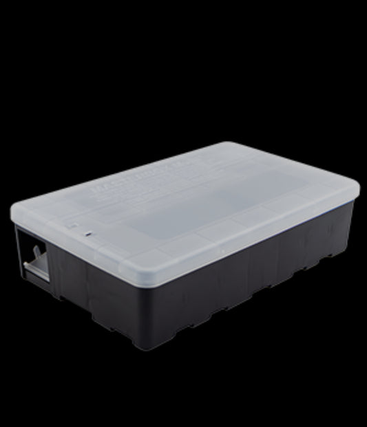 DUAL MONITOR NERO con COPERCHIO TRASPARENTE